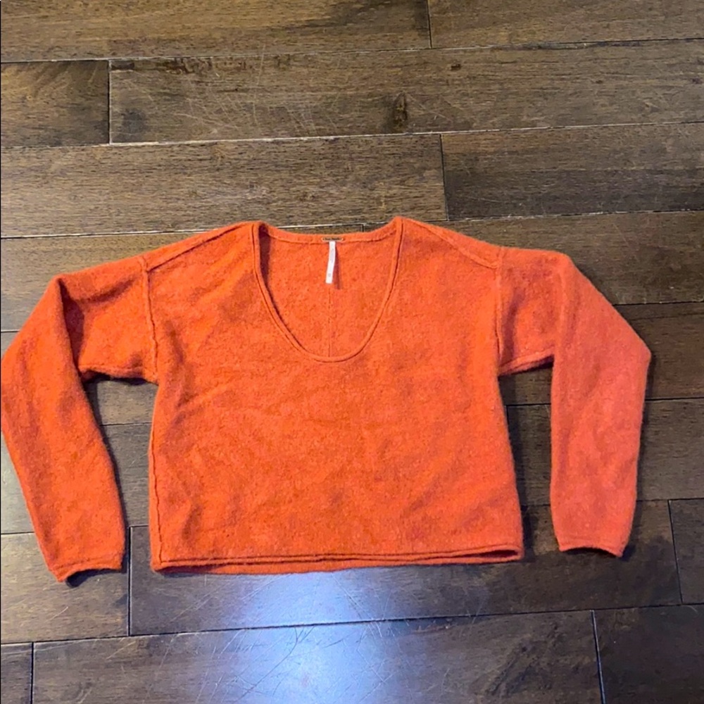 Free people cropped sweater size XS